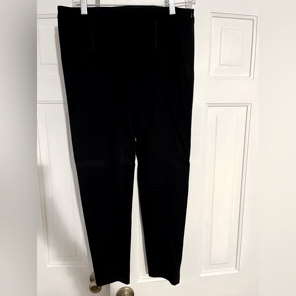 EKollins navy slim pants with side zip size 44 NWT